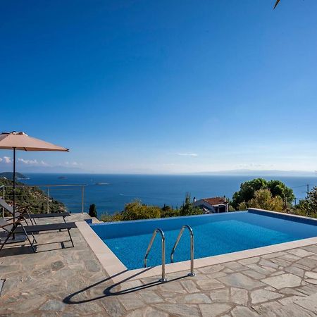 Olea Skopelos Villas With Swimming Pools & Sea View Panormos  Exterior foto