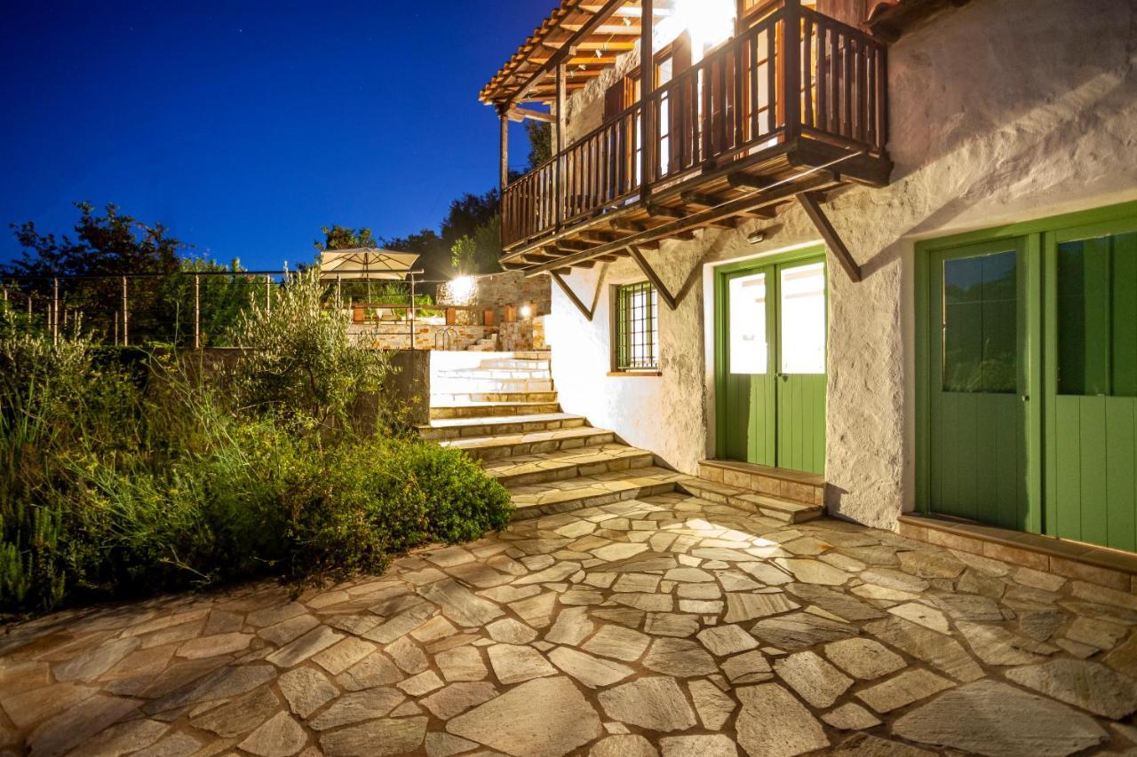 Olea Skopelos Villas With Swimming Pools & Sea View Panormos  Exterior foto