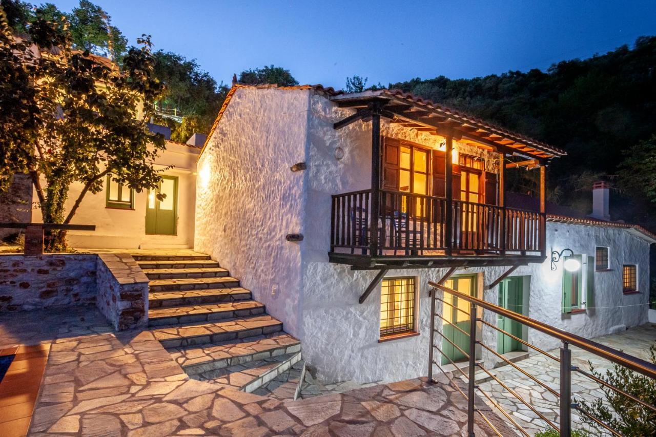 Olea Skopelos Villas With Swimming Pools & Sea View Panormos  Exterior foto
