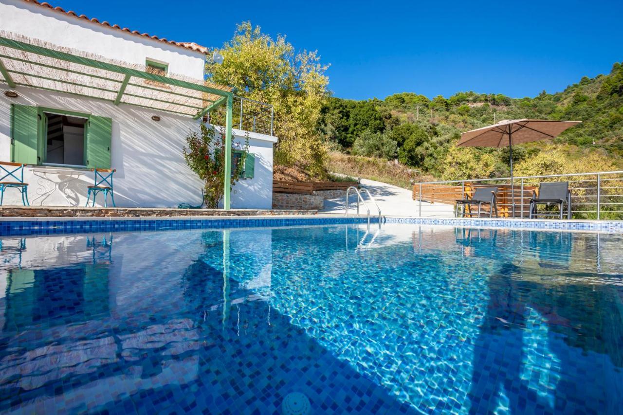 Olea Skopelos Villas With Swimming Pools & Sea View Panormos  Exterior foto
