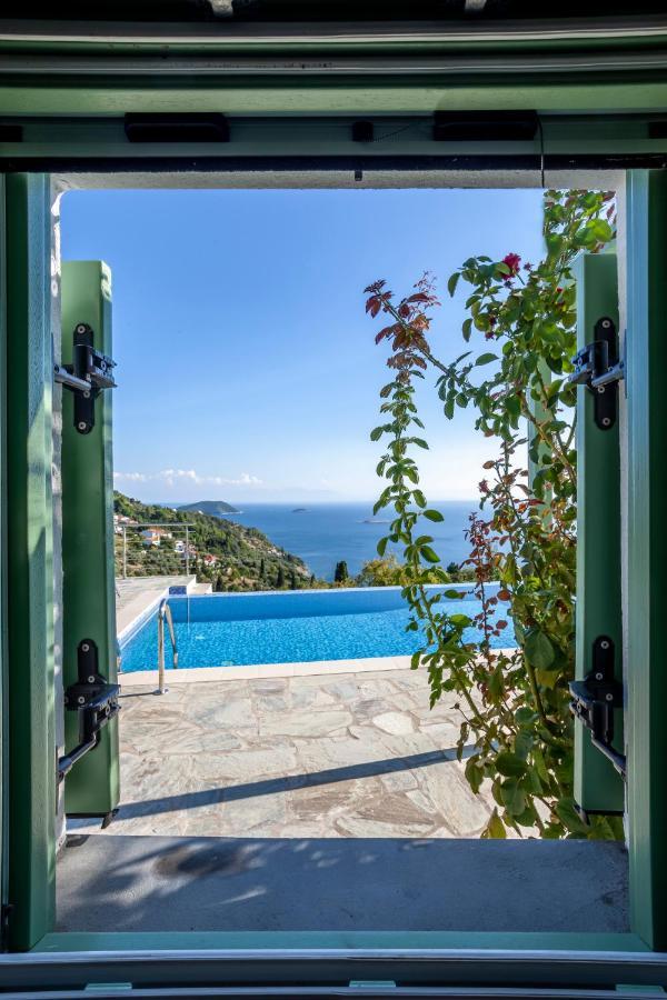 Olea Skopelos Villas With Swimming Pools & Sea View Panormos  Exterior foto