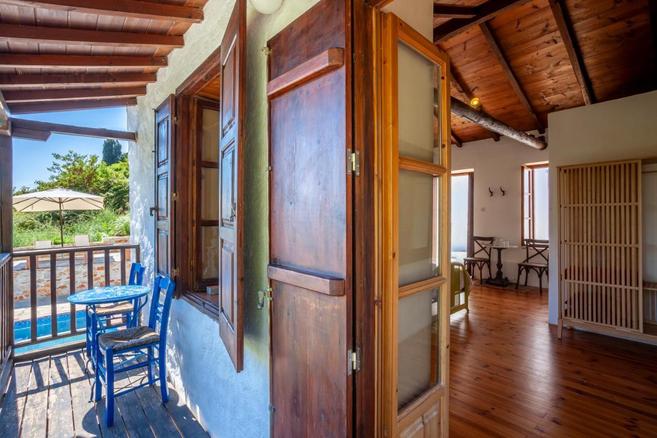 Olea Skopelos Villas With Swimming Pools & Sea View Panormos  Exterior foto