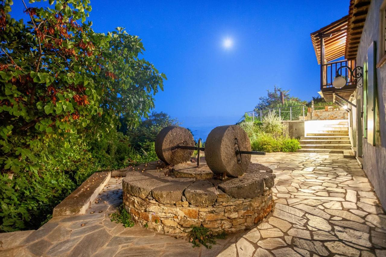 Olea Skopelos Villas With Swimming Pools & Sea View Panormos  Exterior foto