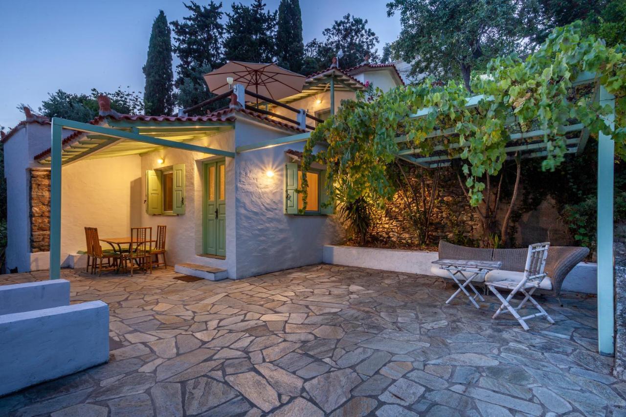 Olea Skopelos Villas With Swimming Pools & Sea View Panormos  Exterior foto