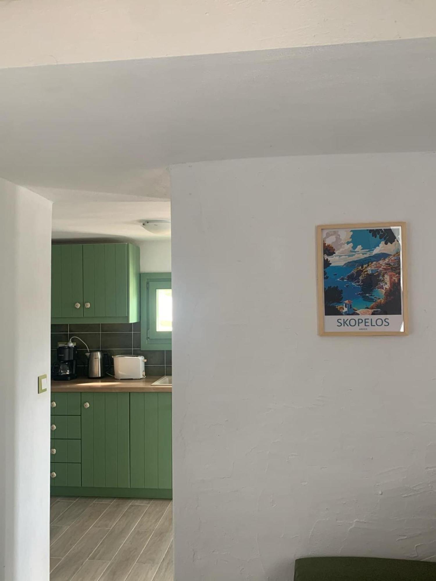 Olea Skopelos Villas With Swimming Pools & Sea View Panormos  Exterior foto